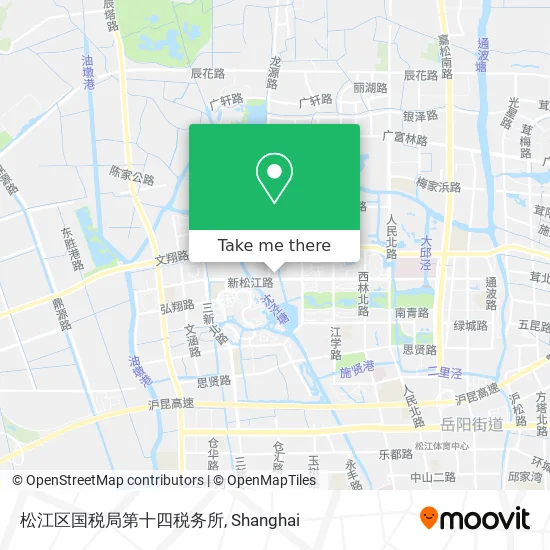 松江区国税局第十四税务所 map