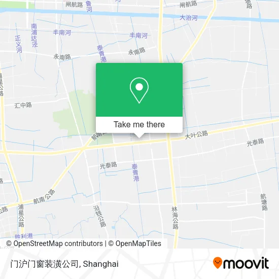 门沪门窗装潢公司 map