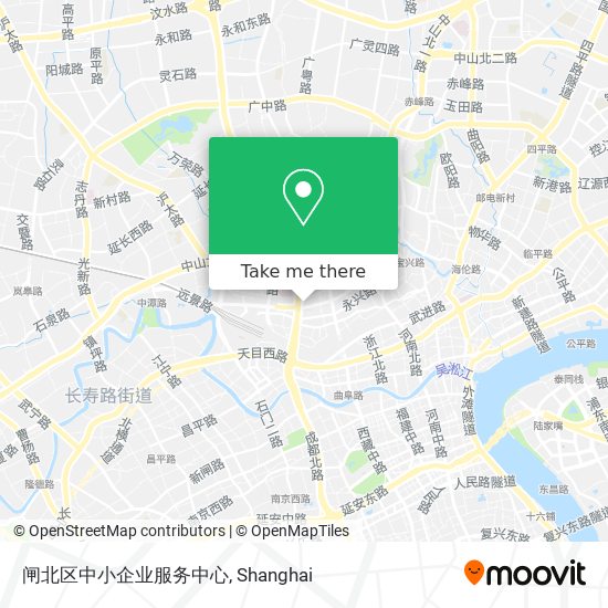 闸北区中小企业服务中心 map
