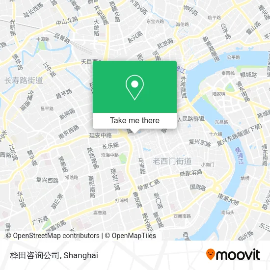 桦田咨询公司 map