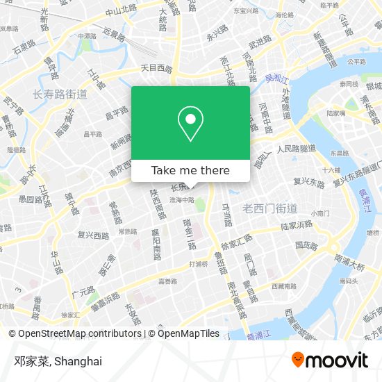 邓家菜 map