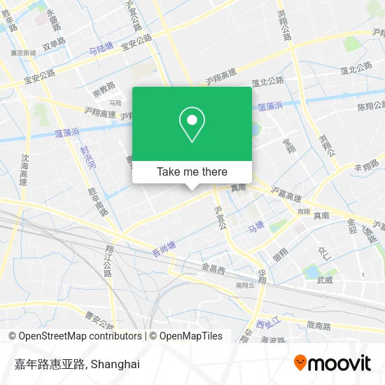 嘉年路惠亚路 map
