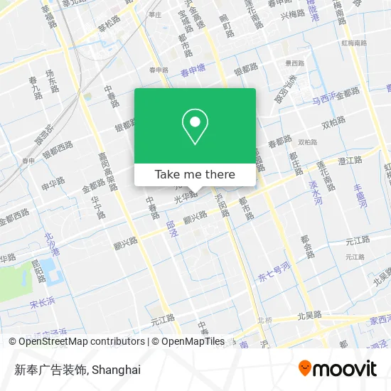 新奉广告装饰 map