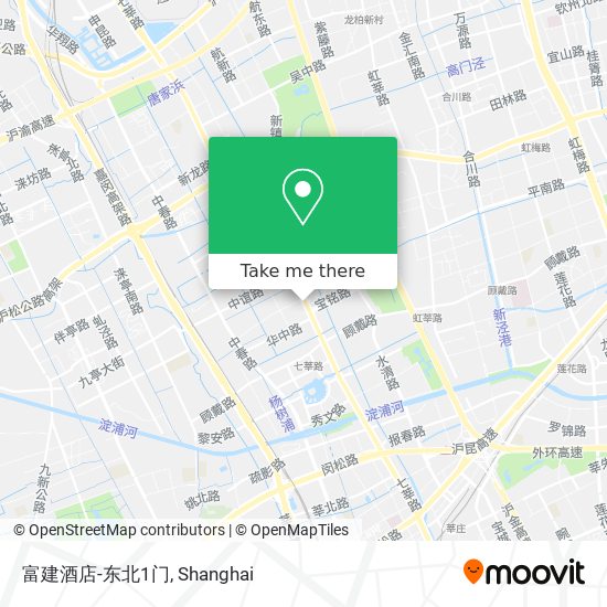 富建酒店-东北1门 map