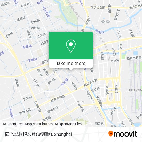 阳光驾校报名处(诸新路) map