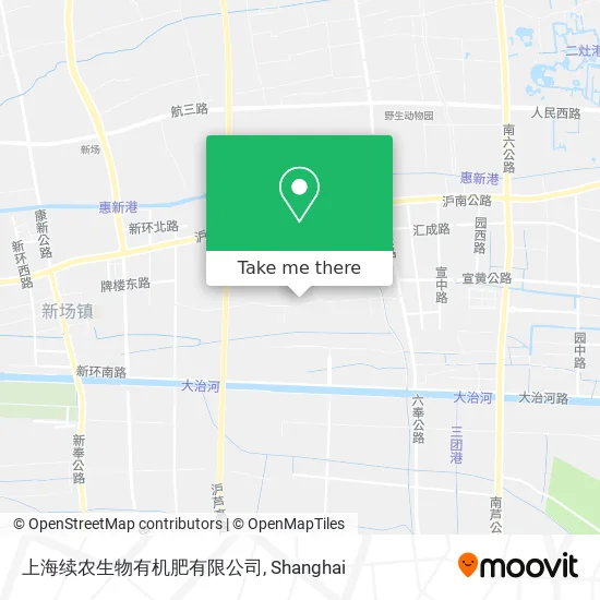 上海续农生物有机肥有限公司 map