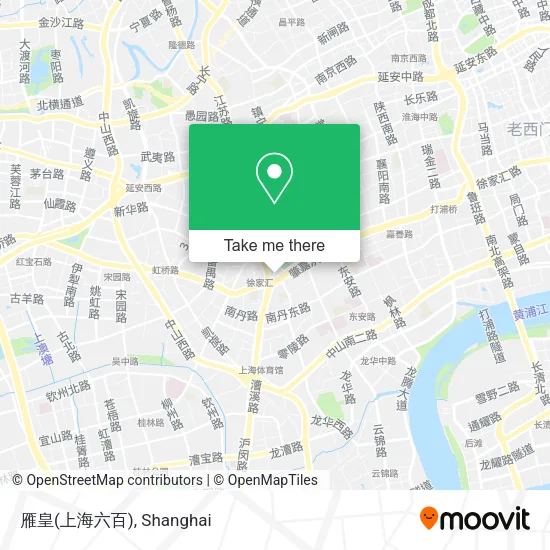 雁皇(上海六百) map