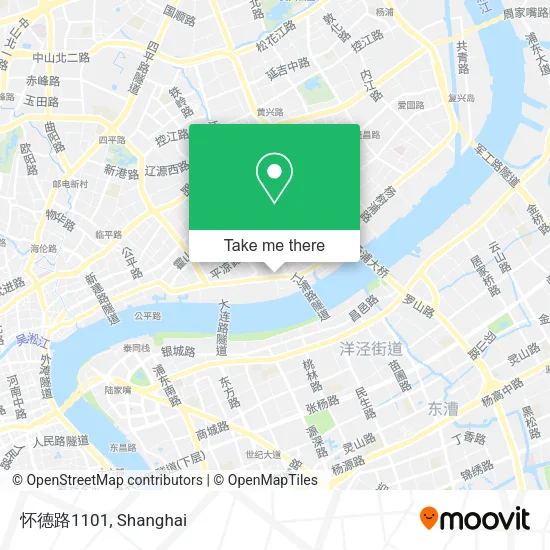 怀德路1101 map