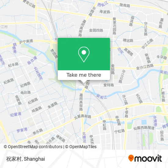 祝家村 map