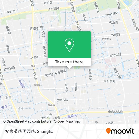 祝家港路周园路 map