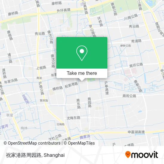 祝家港路周园路 map