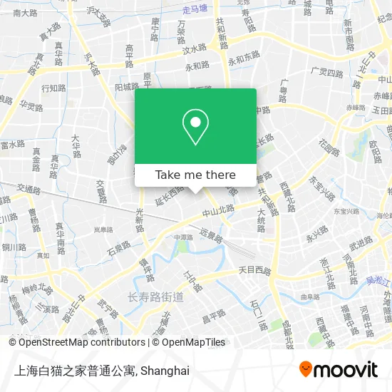 上海白猫之家普通公寓 map