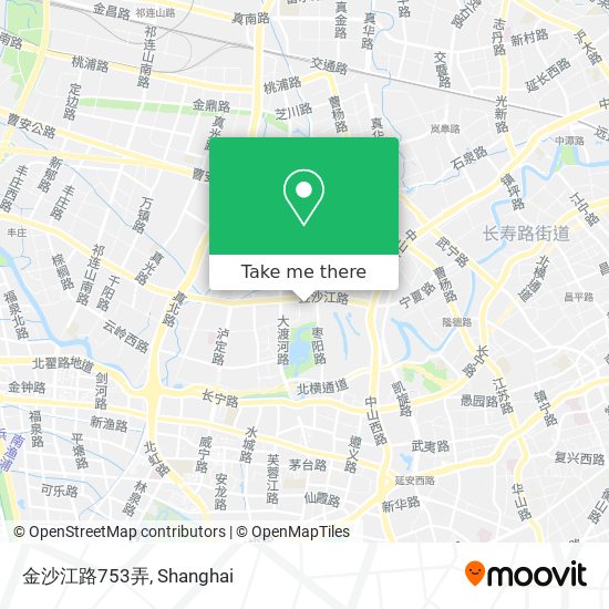 金沙江路753弄 map