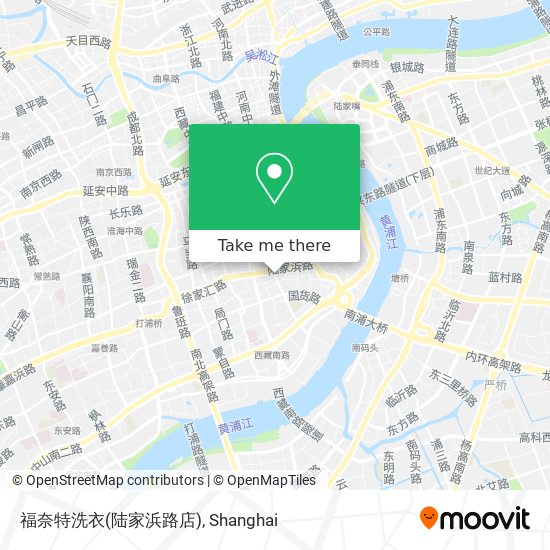 福奈特洗衣(陆家浜路店) map