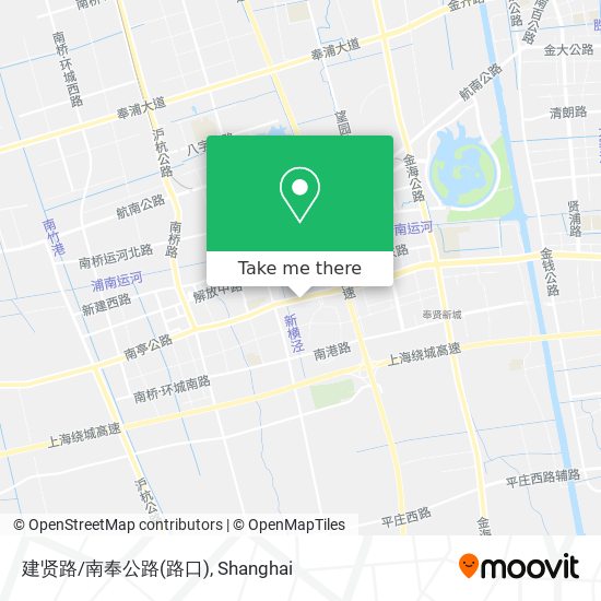 建贤路/南奉公路(路口) map