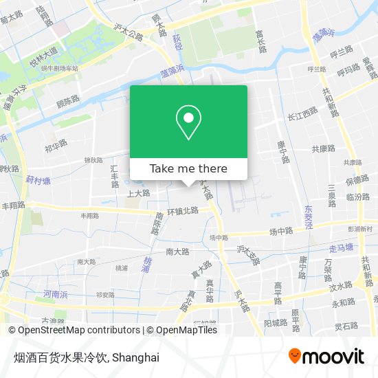 烟酒百货水果冷饮 map