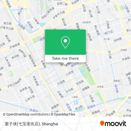 栗子侠(七宝老街店) map