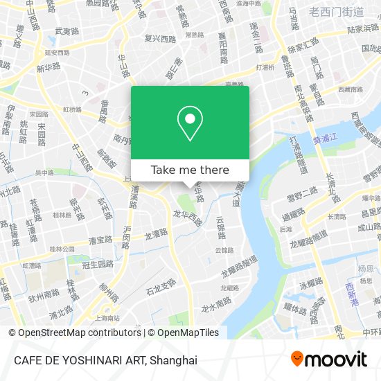 CAFE DE YOSHINARI ART map