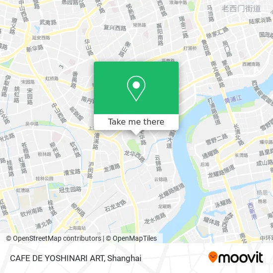 CAFE DE YOSHINARI ART map