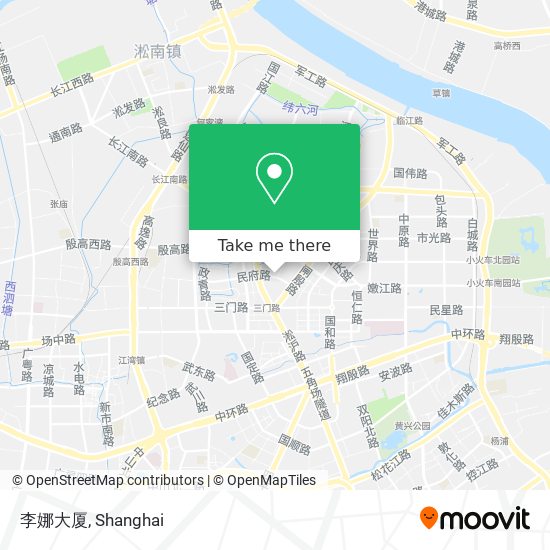 李娜大厦 map