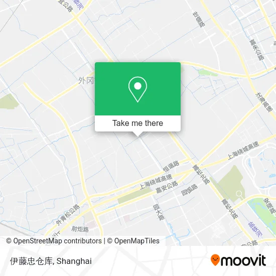 伊藤忠仓库 map