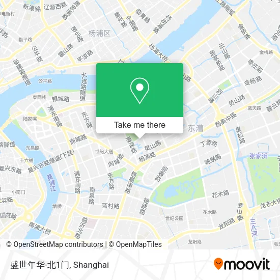 盛世年华-北1门 map