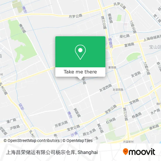 上海昌荣储运有限公司杨宗仓库 map