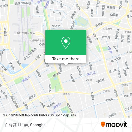 白樟路111弄 map