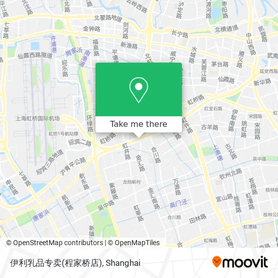 伊利乳品专卖(程家桥店) map