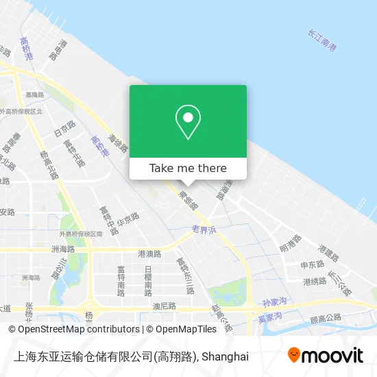 上海东亚运输仓储有限公司(高翔路) map