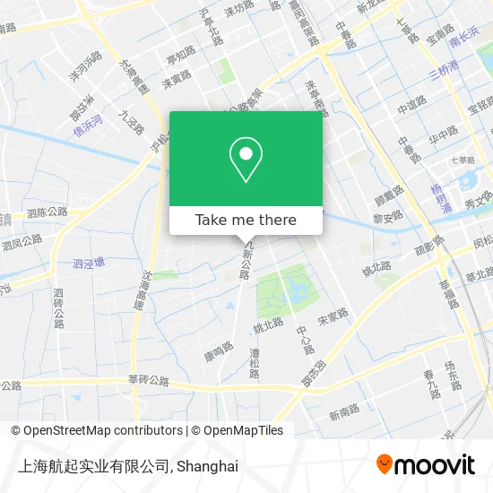 上海航起实业有限公司 map