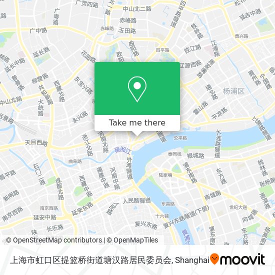 上海市虹口区提篮桥街道塘汉路居民委员会 map
