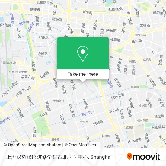 上海汉桥汉语进修学院古北学习中心 map