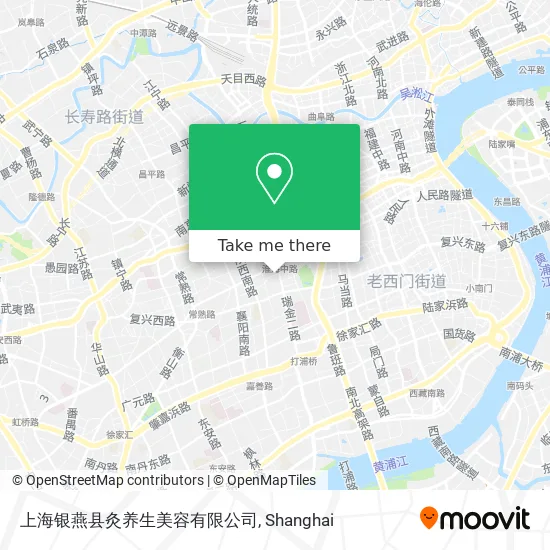 上海银燕县灸养生美容有限公司 map