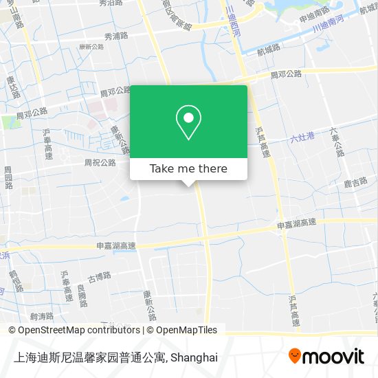 上海迪斯尼温馨家园普通公寓 map
