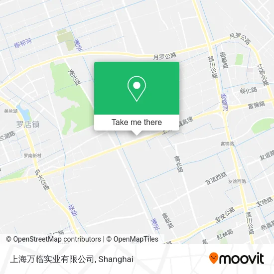 上海万临实业有限公司 map