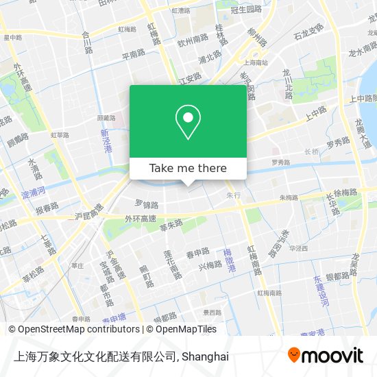 上海万象文化文化配送有限公司 map