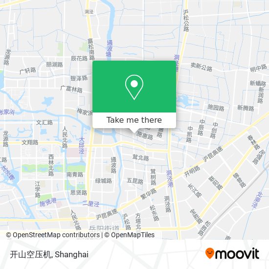 开山空压机 map