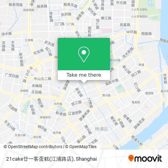 21cake廿一客蛋糕(江浦路店) map