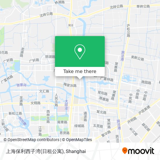 上海保利西子湾(日租公寓) map