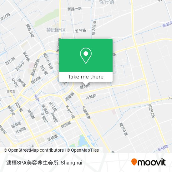 溏栖SPA美容养生会所 map