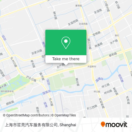 上海市笙亮汽车服务有限公司 map