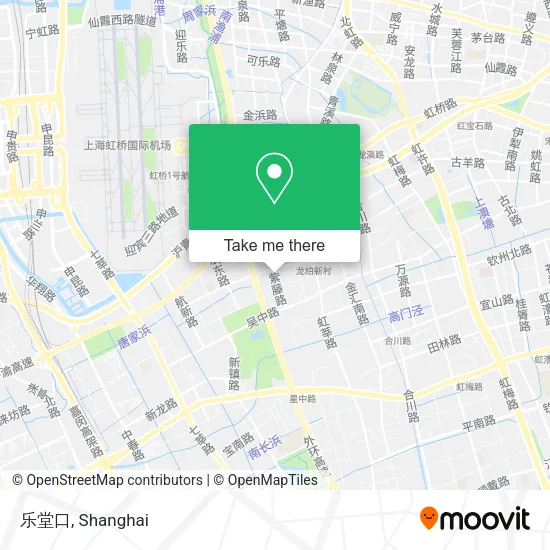 乐堂口 map