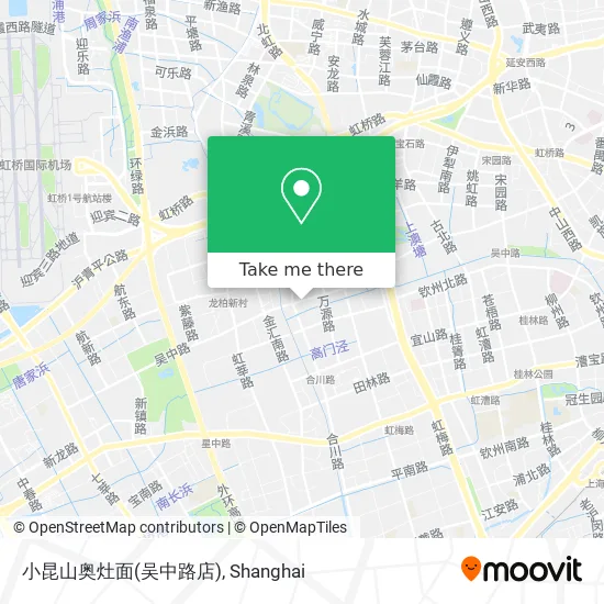 小昆山奥灶面(吴中路店) map