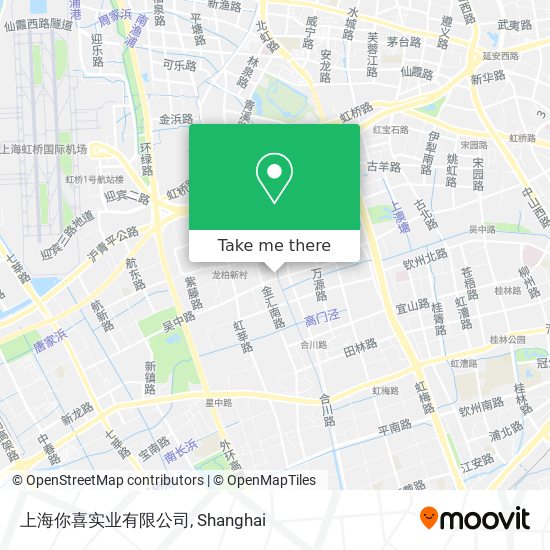 上海你喜实业有限公司 map