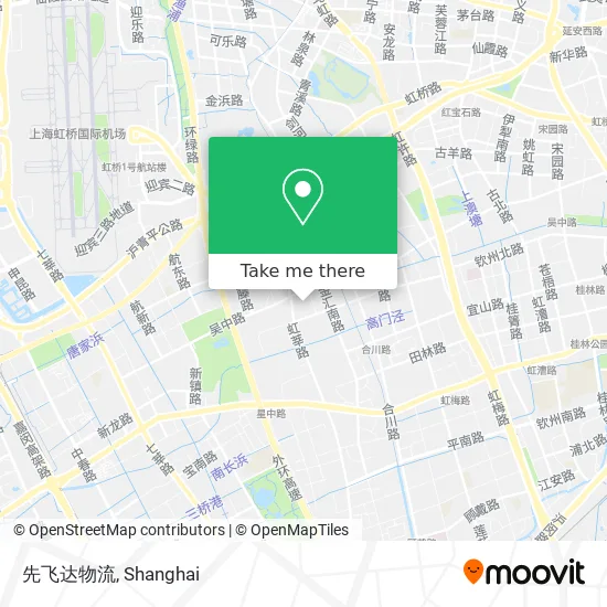 先飞达物流 map