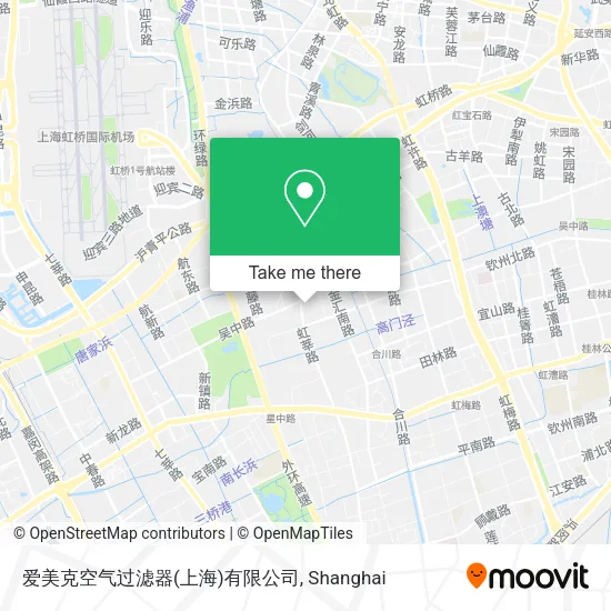 爱美克空气过滤器(上海)有限公司 map