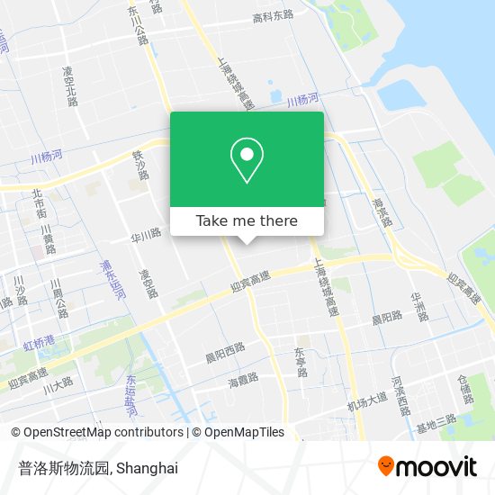 普洛斯物流园 map