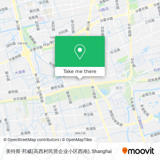 美特斯·邦威(高西村民营企业小区西南) map
