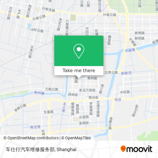 车仕行汽车维修服务部 map